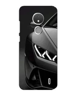 Чохол для Nokia C21 з картинкою «Lamborghini фари деталізація»