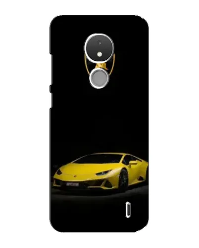 Чохол для Nokia C21 з картинкою «Lamborghini жовтий акцент» Чохол для Nokia C21 з картинкою «Lamborghini жовтий акцент»