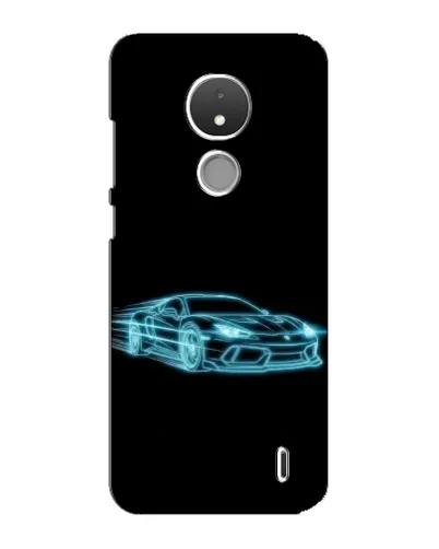 Чохол для Nokia C21 з картинкою «Неоновий контур Lamborghini» Чохол для Nokia C21 з картинкою «Неоновий контур Lamborghini»