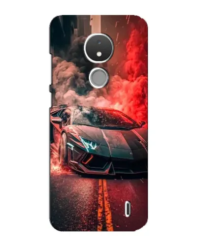 Чохол для Nokia C21 з картинкою «Lamborghini червоний дим» Чохол для Nokia C21 з картинкою «Lamborghini червоний дим»