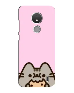 Чохол для Nokia C21 з картинкою «Pusheen та печиво» Чохол для Nokia C21 з картинкою «Pusheen та печиво»