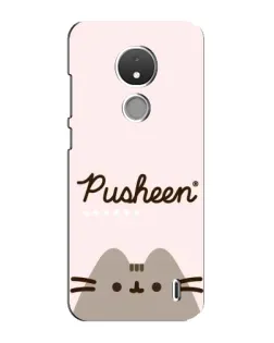 Чохол для Nokia C21 з картинкою «Pusheen логотип» Чохол для Nokia C21 з картинкою «Pusheen логотип»