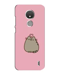 Чохол для Nokia C21 з картинкою «Pusheen серце» Чохол для Nokia C21 з картинкою «Pusheen серце»