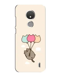 Чохол для Nokia C21 з картинкою «Пушин на кульках» Чохол для Nokia C21 з картинкою «Пушин на кульках»