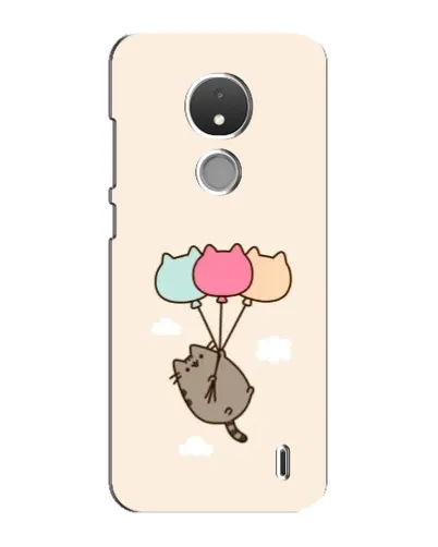 Чохол для Nokia C21 з картинкою «Пушин на кульках» Чохол для Nokia C21 з картинкою «Пушин на кульках»