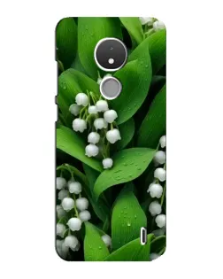 Чехол для Nokia C21 с картинкой «Ландыши в зелени» Чехол для Nokia C21 с картинкой «Ландыши в зелени»