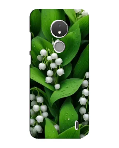 Чохол для Nokia C21 з картинкою «Конвалії в зелені»