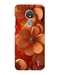 Чехол для Nokia C21 с картинкой «Оранжевый макро цветок» Чехол для Nokia C21 с картинкой «Оранжевый макро цветок»