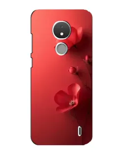 Чехол для Nokia C21 с картинкой «Маковые соцветия» Чехол для Nokia C21 с картинкой «Маковые соцветия»
