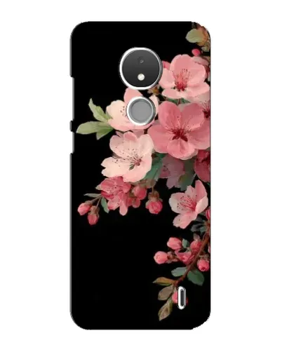 Чохол для Nokia C21 з картинкою «Рожева гілка сакури»