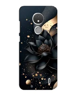 Чехол для Nokia C21 с картинкой «Черный лотос» Чехол для Nokia C21 с картинкой «Черный лотос»