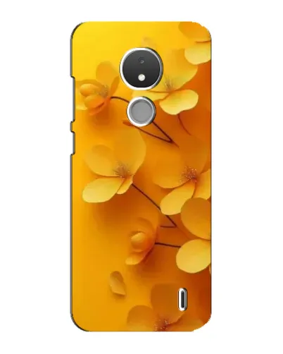 Чохол для Nokia C21 з картинкою «Золоті пелюстки»