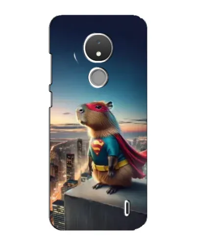 Чохол для Nokia C21 з картинкою «Капі-мен супергерой»