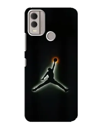 Чехол для Nokia C22 с картинкой «Jordan Gradient Logo» Чехол для Nokia C22 с картинкой «Jordan Gradient Logo»