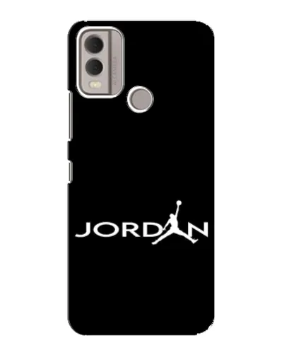 Чехол для Nokia C22 с картинкой «Jordan White Logo» Чехол для Nokia C22 с картинкой «Jordan White Logo»