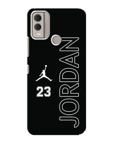 Чехол для Nokia C22 с картинкой «Jordan Vertical» Чехол для Nokia C22 с картинкой «Jordan Vertical»