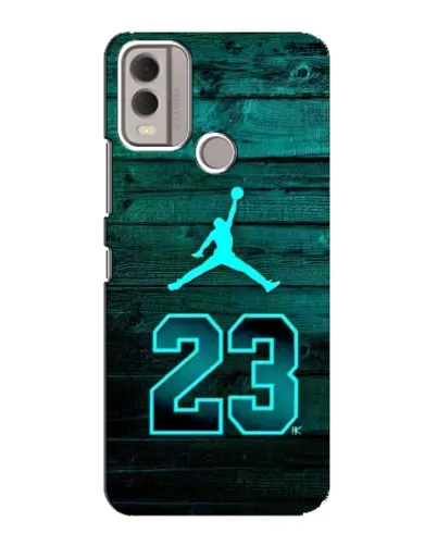 Чехол для Nokia C22 с картинкой «Jordan Cyan 23» Чехол для Nokia C22 с картинкой «Jordan Cyan 23»
