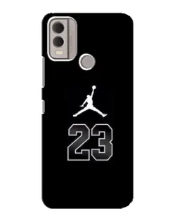 Чехол для Nokia C22 с картинкой «Jordan Flight 23»