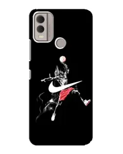 Чехол для Nokia C22 с картинкой «Jordan Jumpman»