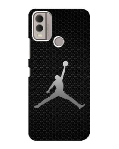 Чехол для Nokia C22 с картинкой «Jordan Dark Carbon» Чехол для Nokia C22 с картинкой «Jordan Dark Carbon»