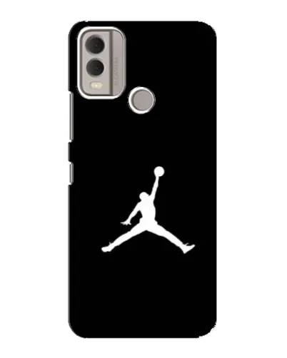 Чехол для Nokia C22 с картинкой «Jordan Silhouette» Чехол для Nokia C22 с картинкой «Jordan Silhouette»