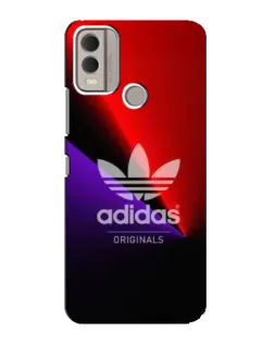 Чехол для Nokia C22 с картинкой «Adidas Red Neon» Чехол для Nokia C22 с картинкой «Adidas Red Neon»