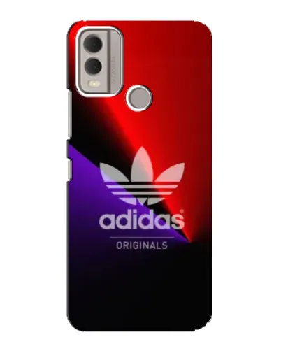 Чехол для Nokia C22 с картинкой «Adidas Red Neon» Чехол для Nokia C22 с картинкой «Adidas Red Neon»