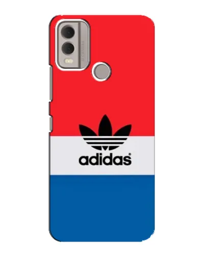 Чехол для Nokia C22 с картинкой «Ретро блоки Adidas» Чехол для Nokia C22 с картинкой «Ретро блоки Adidas»