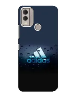 Чехол для Nokia C22 с картинкой «Adidas Water Drops»