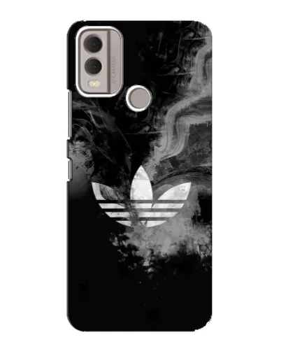 Чехол для Nokia C22 с картинкой «Абстрактный дым Adidas» Чехол для Nokia C22 с картинкой «Абстрактный дым Adidas»