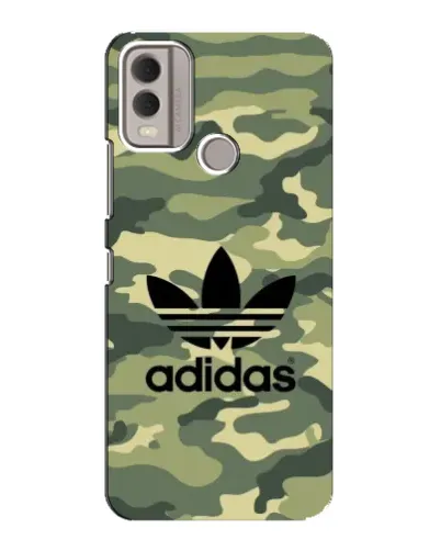 Чехол для Nokia C22 с картинкой «Милитари стиль Adidas» Чехол для Nokia C22 с картинкой «Милитари стиль Adidas»