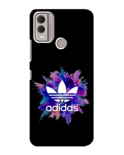 Чехол для Nokia C22 с картинкой «Взрыв красок Adidas» Чехол для Nokia C22 с картинкой «Взрыв красок Adidas»