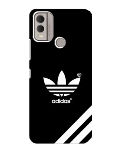 Чехол для Nokia C22 с картинкой «Adidas с диагональными полосами» Чехол для Nokia C22 с картинкой «Adidas с диагональными полосами»