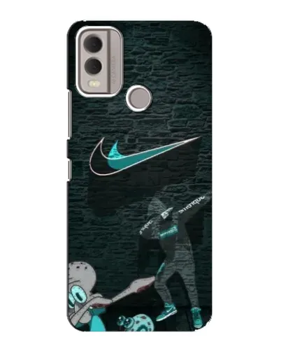 Чехол для Nokia C22 с картинкой «Спортивный арт Nike» Чехол для Nokia C22 с картинкой «Спортивный арт Nike»