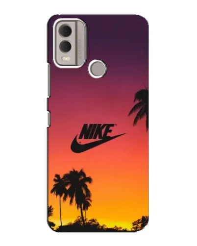 Чехол для Nokia C22 с картинкой «Nike на закате солнца» Чехол для Nokia C22 с картинкой «Nike на закате солнца»