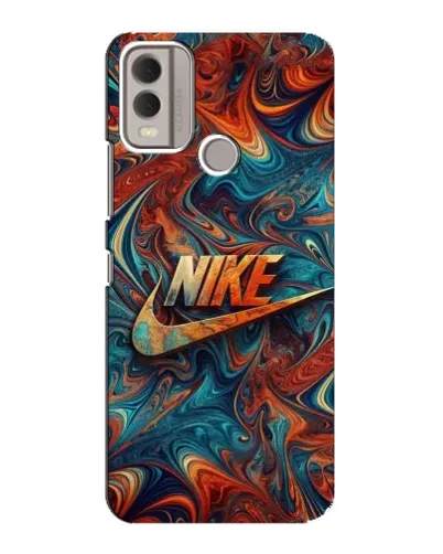 Чехол для Nokia C22 с картинкой «Nike в абстракции» Чехол для Nokia C22 с картинкой «Nike в абстракции»