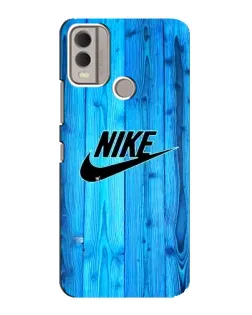 Чехол для Nokia C22 с картинкой «Голубое дерево Nike»