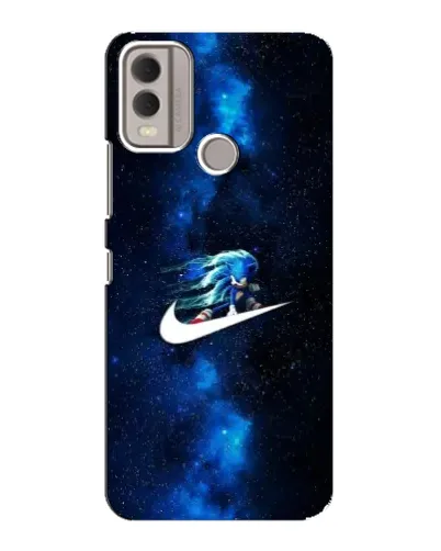 Чехол для Nokia C22 с картинкой «Звездный путь Nike» Чехол для Nokia C22 с картинкой «Звездный путь Nike»