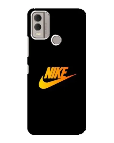 Чехол для Nokia C22 с картинкой «Золотой логотип Nike» Чехол для Nokia C22 с картинкой «Золотой логотип Nike»