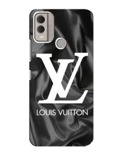 Чехол для Nokia C22 с картинкой «Шелковый Louis Vuitton»