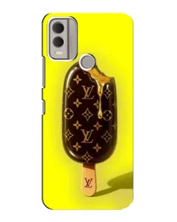 Чехол для Nokia C22 с картинкой «Мороженое от LV»