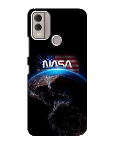 Чехол для Nokia C22 с картинкой «Земля из космоса NASA» Чехол для Nokia C22 с картинкой «Земля из космоса NASA»