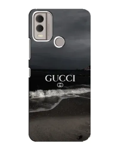Чехол для Nokia C22 с картинкой «Gucci — морской прибой»