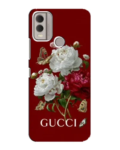 Чехол для Nokia C22 с картинкой «Gucci —  сад»