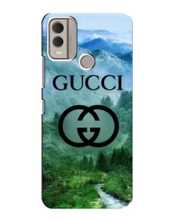 Чехол для Nokia C22 с картинкой «Gucci — горный пейзаж»