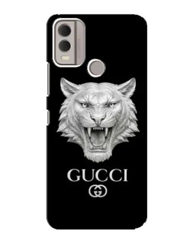 Чохол для Nokia C22 з картинкою «Gucci — срібний лев» Чохол для Nokia C22 з картинкою «Gucci — срібний лев»