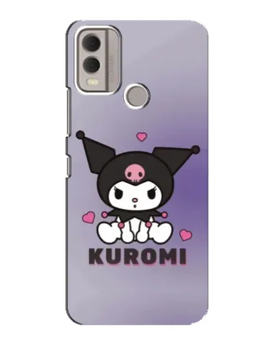Чехол для Nokia C22 с картинкой «Kuromi — фиолетовый арт» Чехол для Nokia C22 с картинкой «Kuromi — фиолетовый арт»