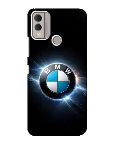 Чехол для Nokia C22 с картинкой «BMW — неоновое сияние» Чехол для Nokia C22 с картинкой «BMW — неоновое сияние»
