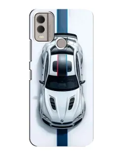 Чехол для Nokia C22 с картинкой «Вид сверху — BMW M» Чехол для Nokia C22 с картинкой «Вид сверху — BMW M»
