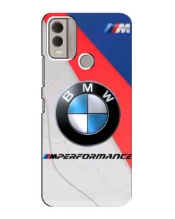 Чехол для Nokia C22 с картинкой «BMW Performance стиль» Чехол для Nokia C22 с картинкой «BMW Performance стиль»